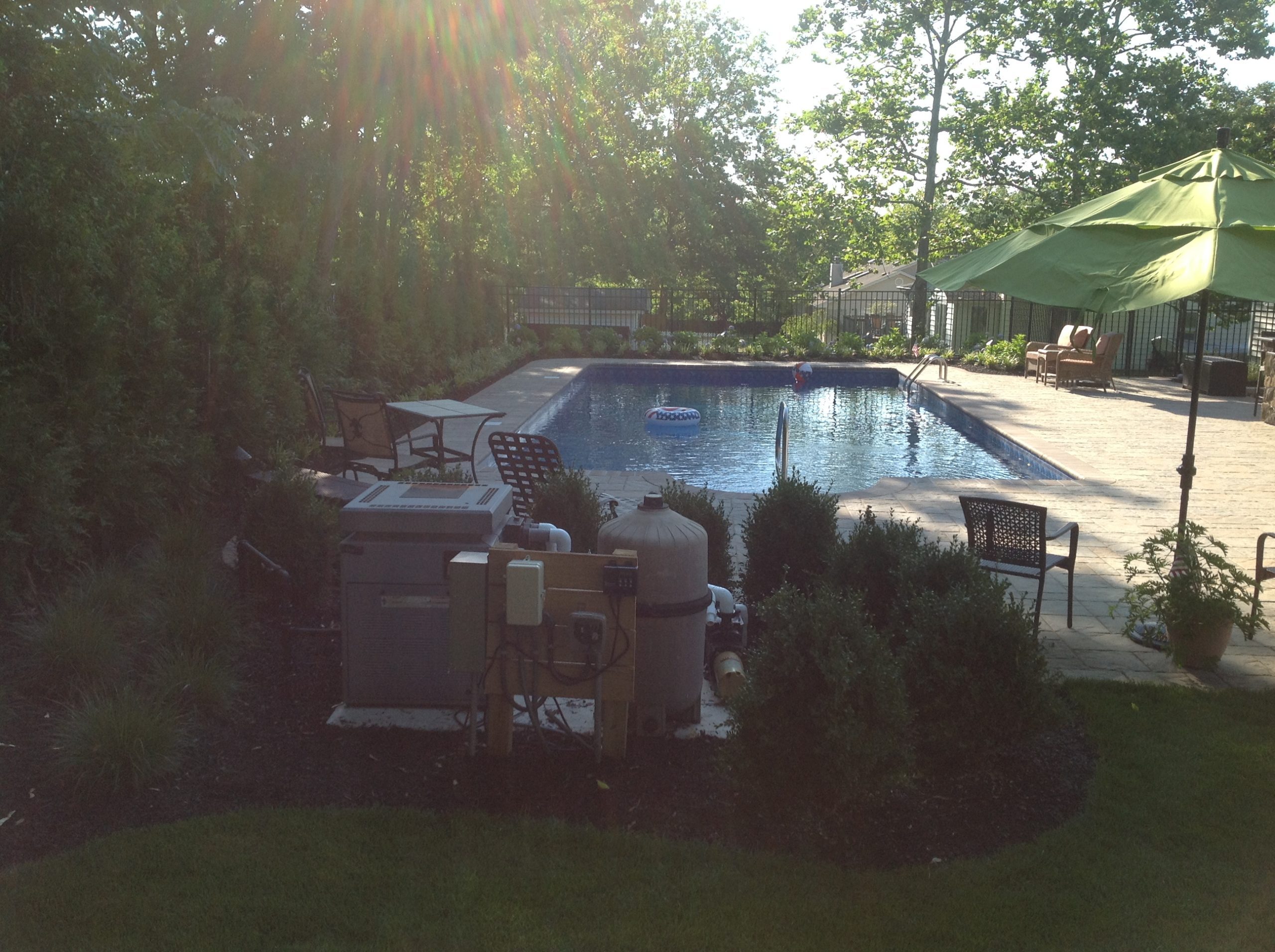 Poolscape - Before